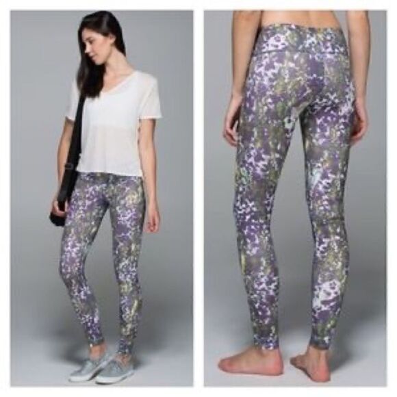 Lululemon Wunder Under Leggings Luxtreme
Floral Sport Iris Flower Multi Sz 6 - Picture 1 of 10